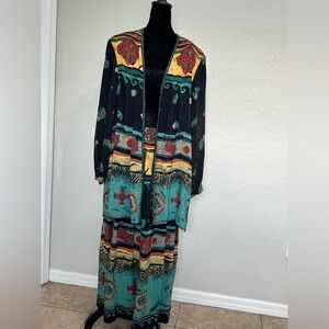 Bohemian Multicolor Maxi Dress dorothy